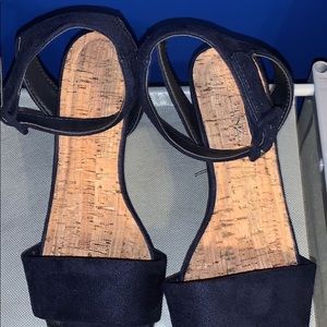 navy blue Wedges 👡👡